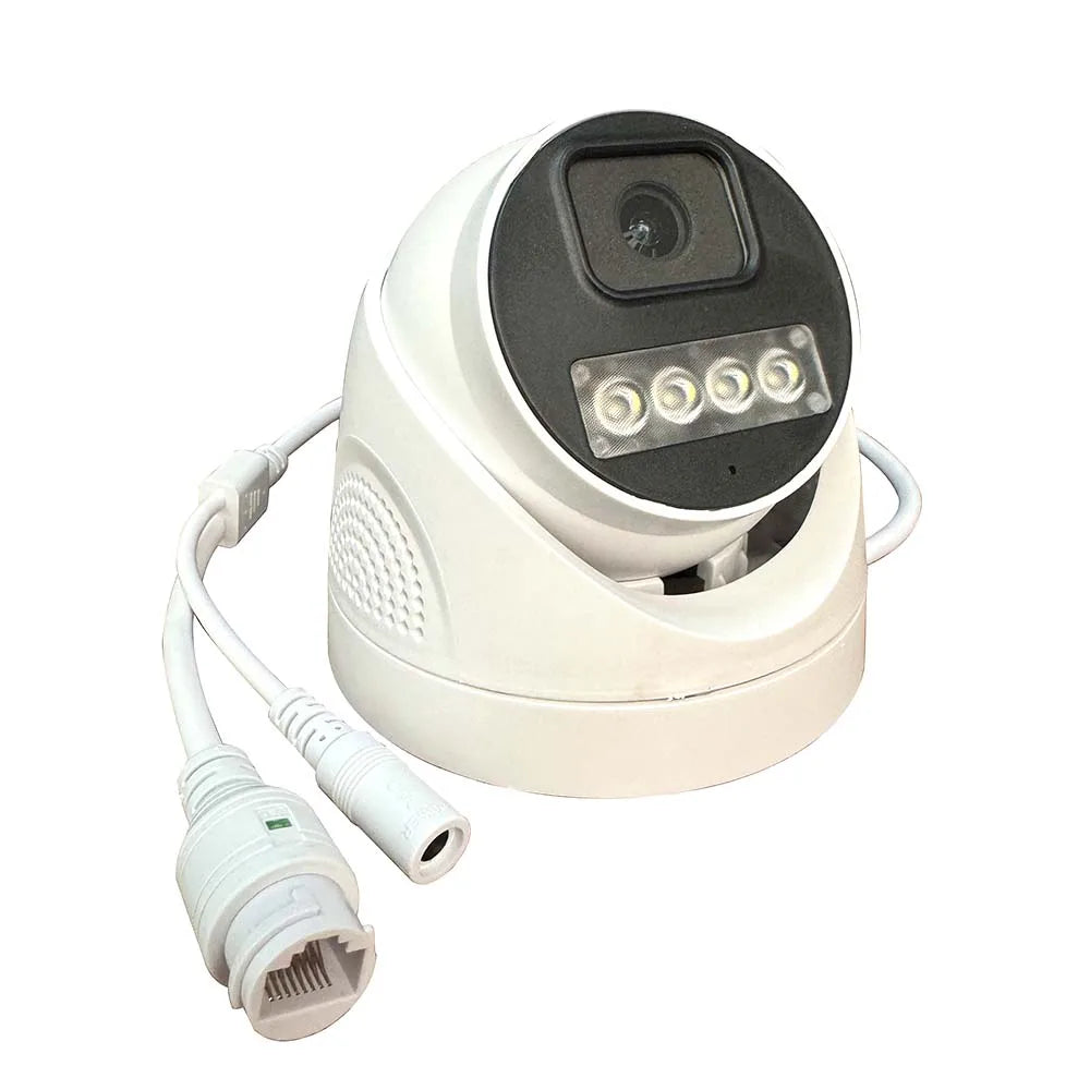4K 8MP 5MP 4MP POE Surveillance Camera IP Onvif H.265 48V Audio Dome HD Color Night Vision CCTV Video Security Camera For NVR