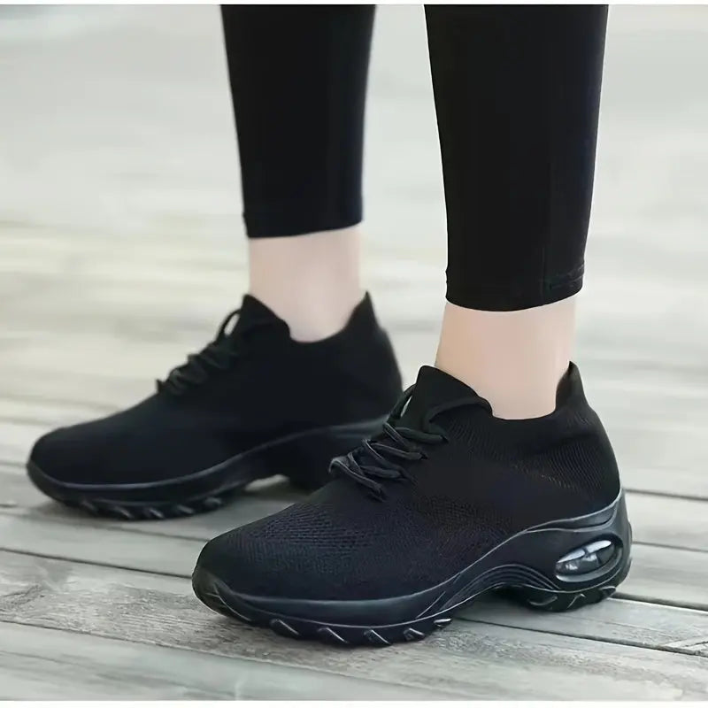 Breathable Mesh Women's Running Shoes - Lightweight, Non-Slip, All-Season Sneakers with Air Cushion Support for Outdoor Activities, Casual Athletic Footwear WardBoyzPROShop