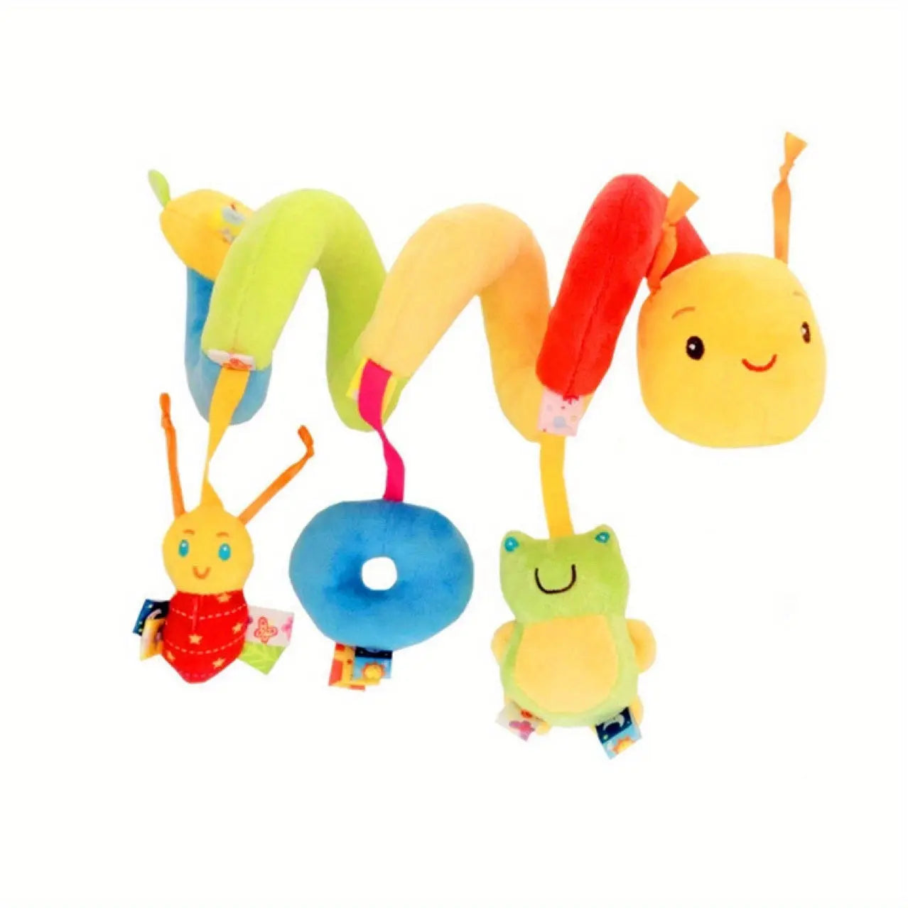 For CATERPILLAR Bedtime Cuddle Toy - Soft Plush Stroller and Hanging Soother for Youngsters WardBoyzPROShop