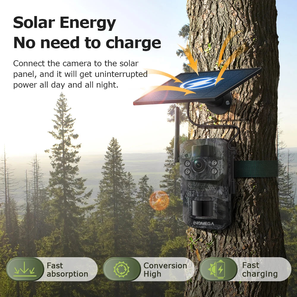 Hunting Trail Cameras 5MP With 940nm Infrared Night Vision Wild Camera Waterproof For Wildlife Monitoring and Scouting
