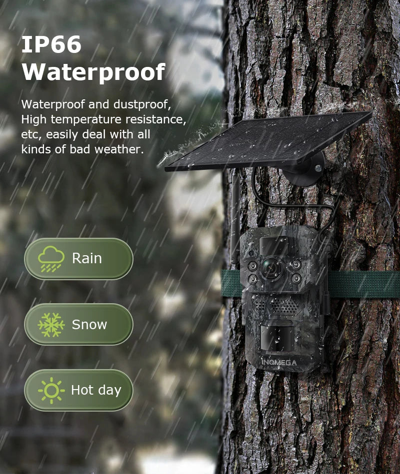 Hunting Trail Cameras 5MP With 940nm Infrared Night Vision Wild Camera Waterproof For Wildlife Monitoring and Scouting