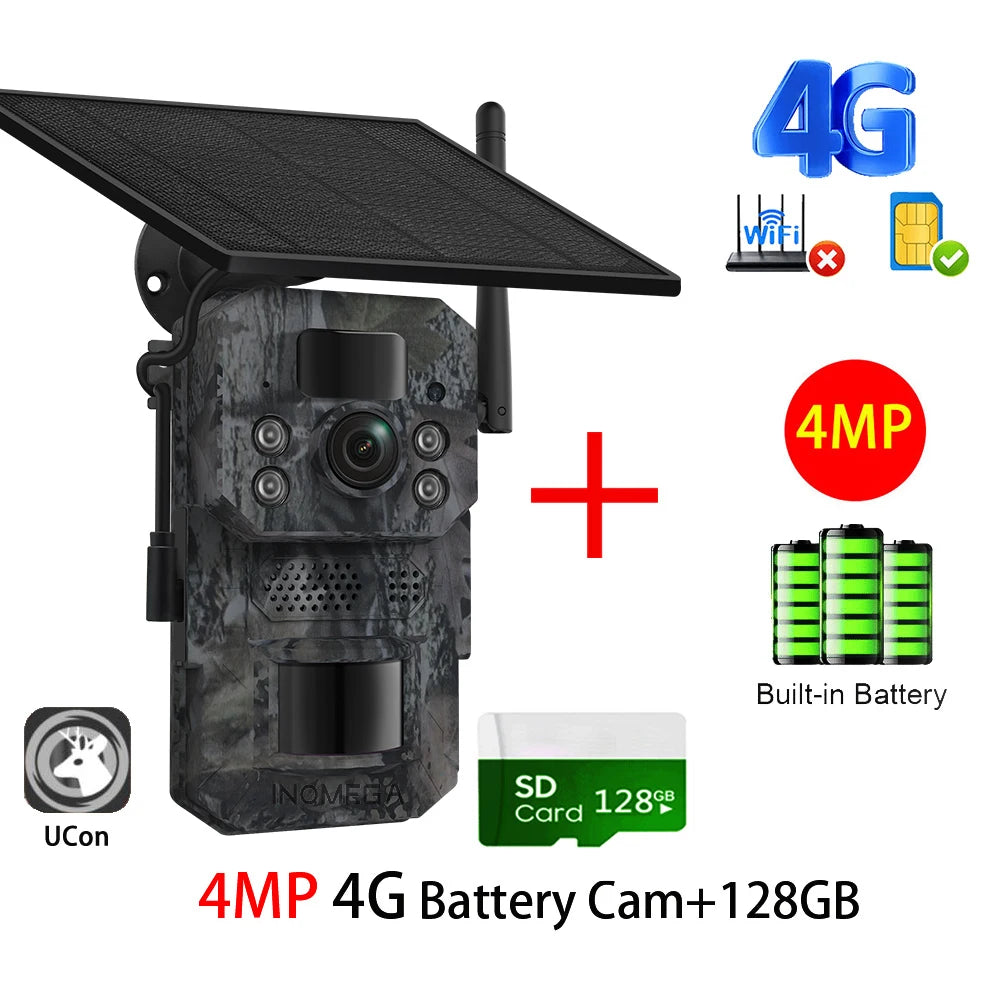 Hunting Trail Cameras 5MP With 940nm Infrared Night Vision Wild Camera Waterproof For Wildlife Monitoring and Scouting