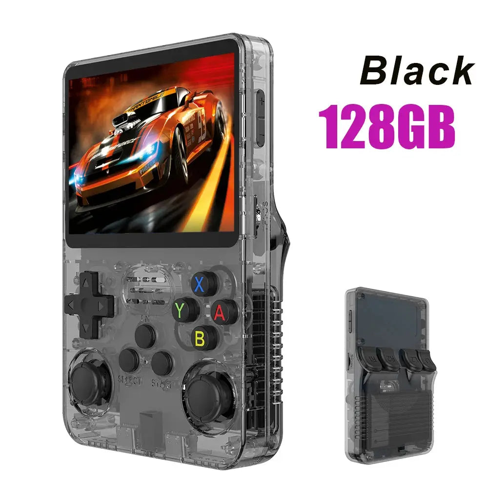 R36S Retro Handheld Video Game Console Linux System 3.5 Inch IPS Screen R35s Pro Portable Pocket Video Player 64GB Games WardBoyzPROShop