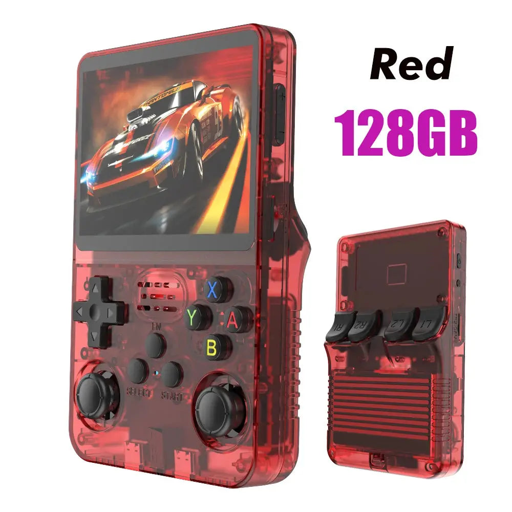 R36S Retro Handheld Video Game Console Linux System 3.5 Inch IPS Screen R35s Pro Portable Pocket Video Player 64GB Games WardBoyzPROShop