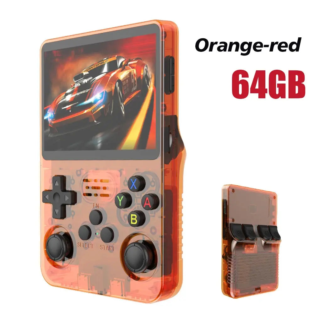 R36S Retro Handheld Video Game Console Linux System 3.5 Inch IPS Screen R35s Pro Portable Pocket Video Player 64GB Games WardBoyzPROShop