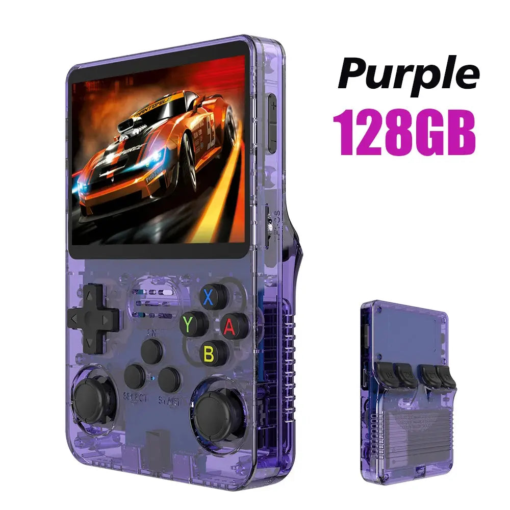 R36S Retro Handheld Video Game Console Linux System 3.5 Inch IPS Screen R35s Pro Portable Pocket Video Player 64GB Games WardBoyzPROShop