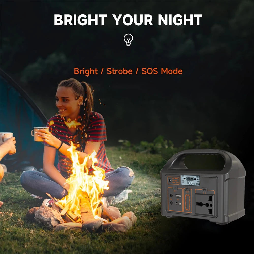 Gaiaray 100W Portable Power Station 24000mAh LiFePO4 Charging Energy Station Solar Generator AC110V 220V Power Bank for Camping WardBoyzPROShop