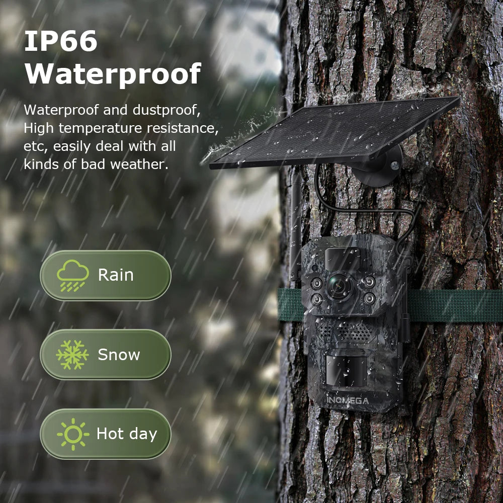 Hunting Trail Cameras 5MP With 940nm Infrared Night Vision Wild Camera Waterproof For Wildlife Monitoring and Scouting