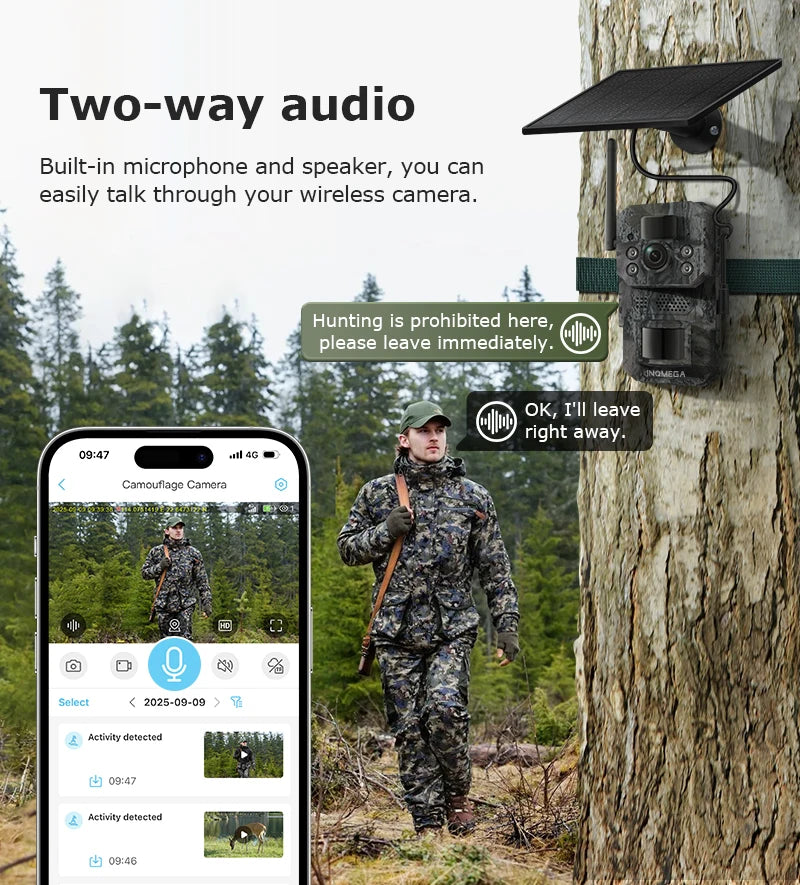 Hunting Trail Cameras 5MP With 940nm Infrared Night Vision Wild Camera Waterproof For Wildlife Monitoring and Scouting