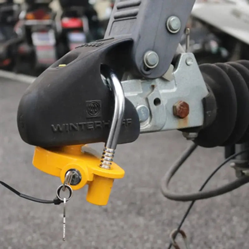 1 Pcs Universal Anti-Theft Lock Hitch Coupling Lock Trailer Parts Tow Ball Caravan Camping Anti Theft Trailer Accessories WardBoyzPROShop