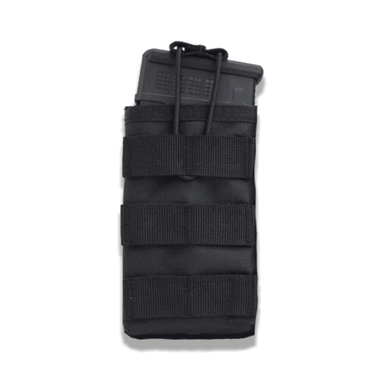 Open Top Single/Double/Triple Molle Magazine Pouch Tactical Pouch Paintball Airsoft Magazine Cartridge Bag Hunting Accessories
