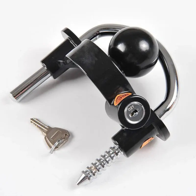 1 Pcs Universal Anti-Theft Lock Hitch Coupling Lock Trailer Parts Tow Ball Caravan Camping Anti Theft Trailer Accessories WardBoyzPROShop