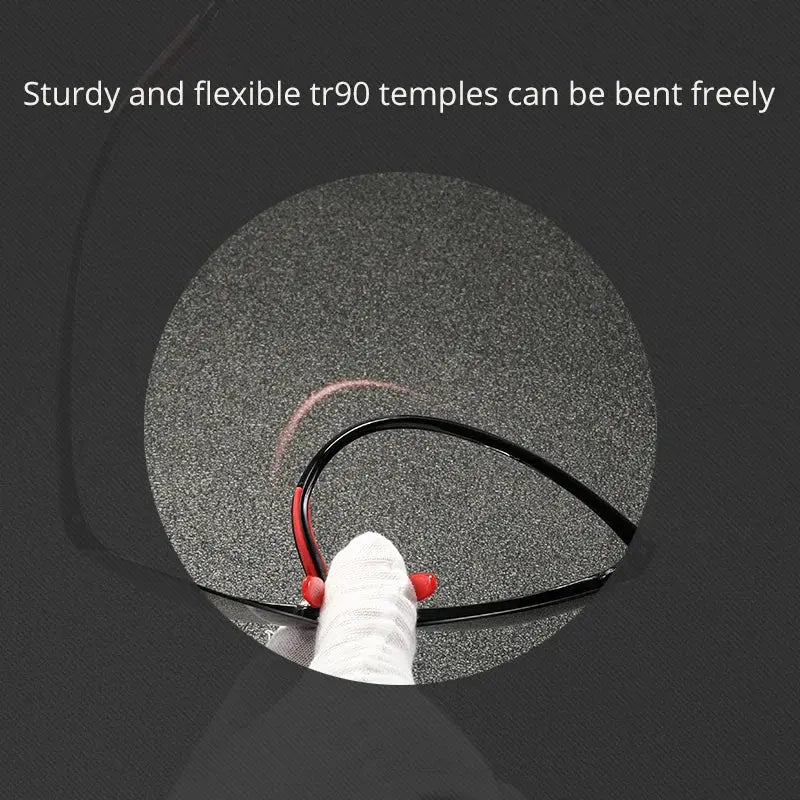 KDEAM Rimless Oval Men's Sunglasses Polarized TR90 Material Frame TAC Polarization Lense Soft Rubber Foot Cover WardBoyzPROShop