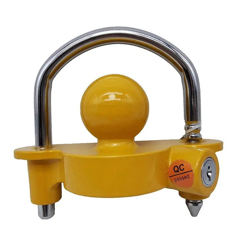1 Pcs Universal Anti-Theft Lock Hitch Coupling Lock Trailer Parts Tow Ball Caravan Camping Anti Theft Trailer Accessories WardBoyzPROShop