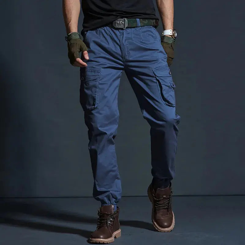 High Quality Khaki Casual Pants Men Tactical Joggers Camouflage Cargo Pants Multi-Pocket Fashions Black Army Trousers Work Wear WardBoyzPROShop