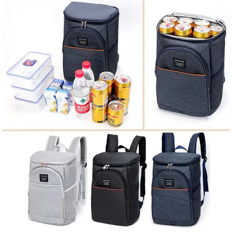 DENUONISS 20L Thermal Backpack Waterproof Thickened Cooler Bag Large Insulated Bag Picnic Cooler Backpack Refrigerator Bag WardBoyzPROShop