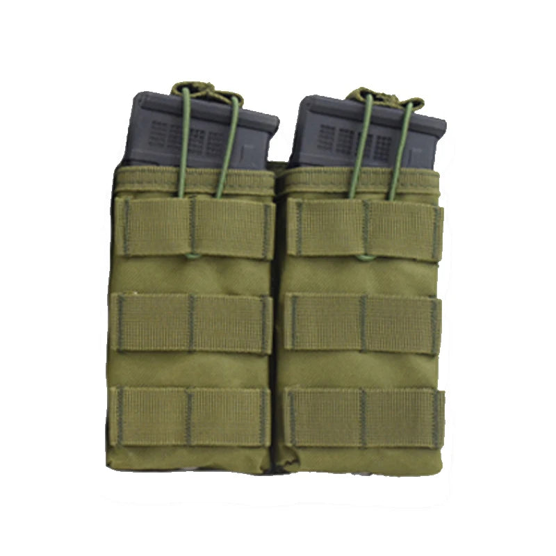 Open Top Single/Double/Triple Molle Magazine Pouch Tactical Pouch Paintball Airsoft Magazine Cartridge Bag Hunting Accessories