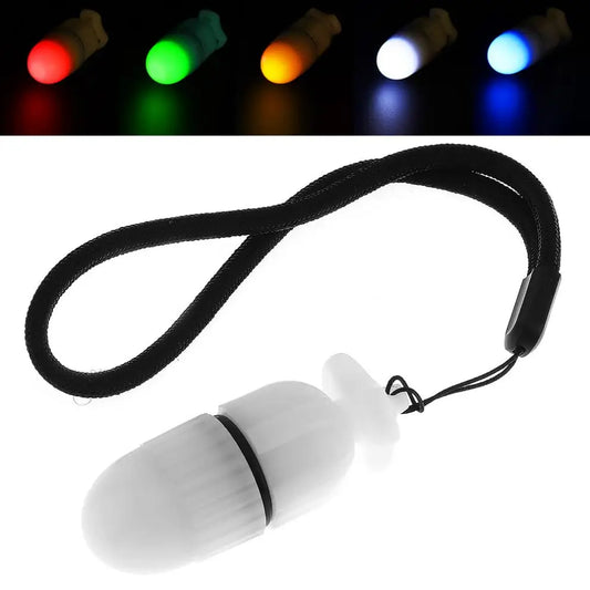 Diving Signal Light Underwater 150m Strobe Safety Light Scuba Safety Dive LED Marker for Dive/ Night Outdoor/ Camping