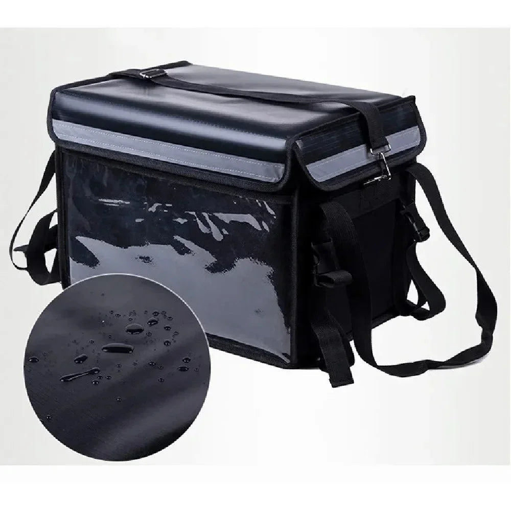 30L Extra Large Cooler Bag Car Ice Pack Insulated Thermal Lunch Pizza Fresh Food delivery Container Refrigerator WardBoyzPROShop