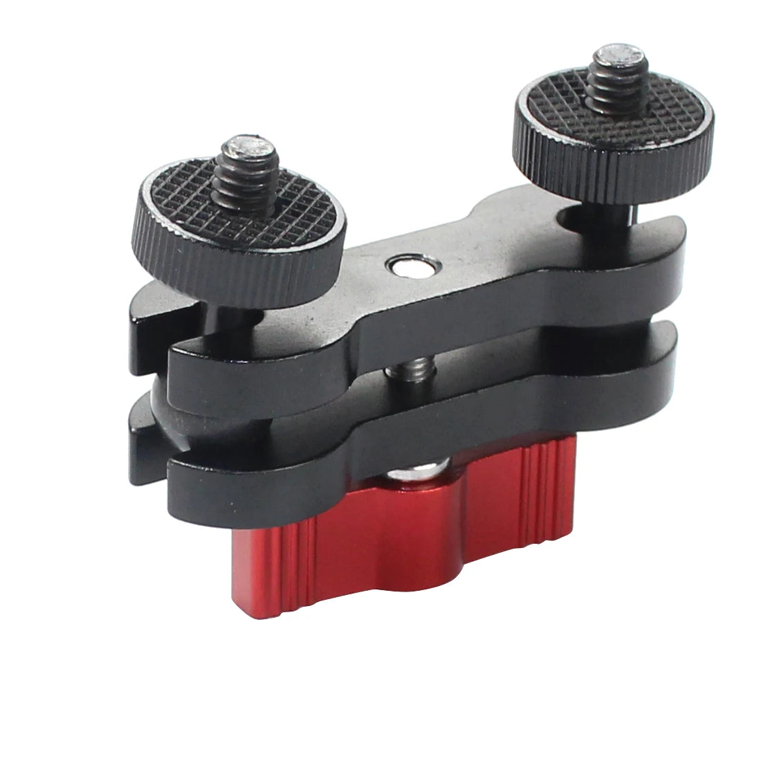 360° Ballhead Magic Arm Double Ball Head Adapter 1/4" Screw Monitor Mount for Gopro Insta360 Holder Lights Phone Stand Bracket