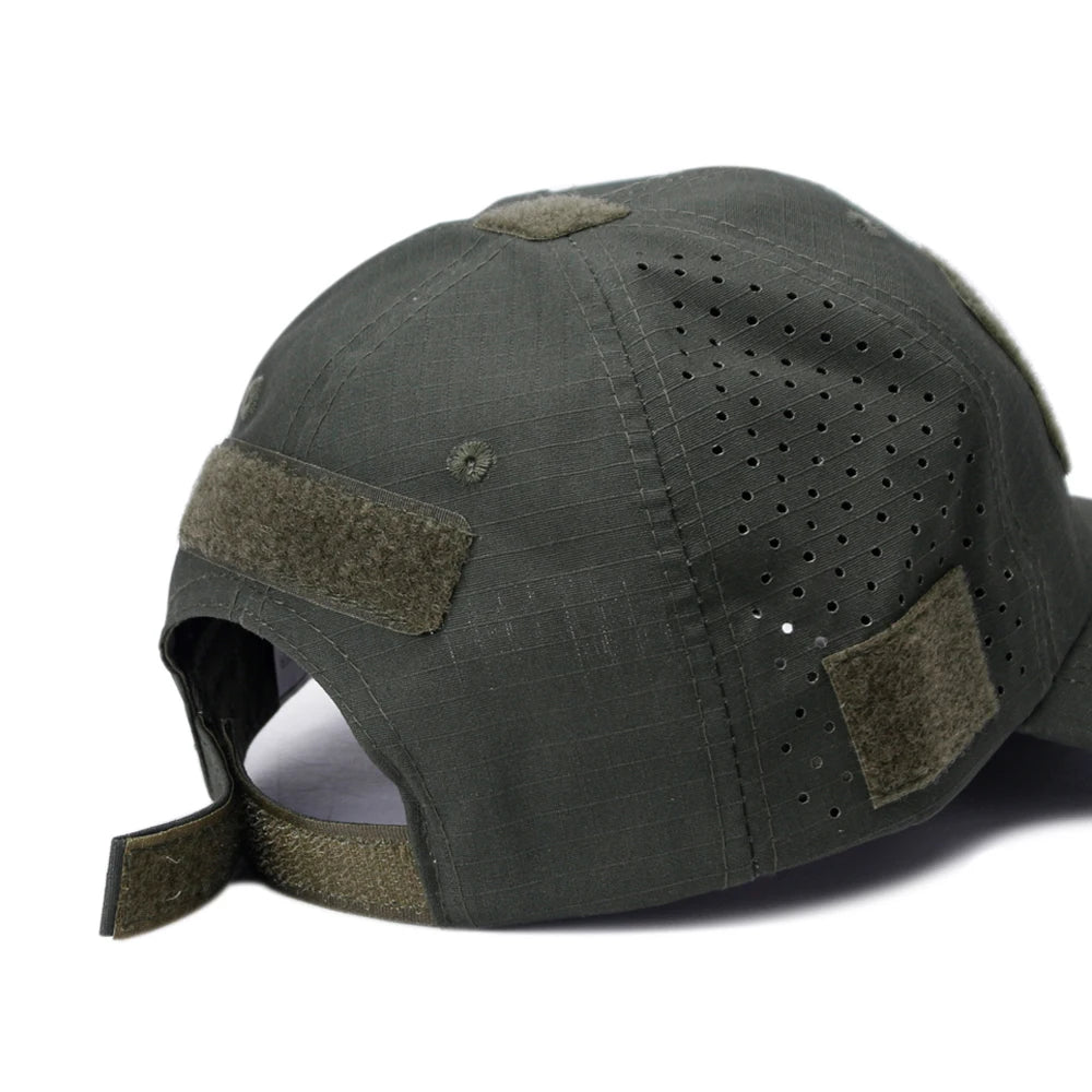 Unisex Camouflage Outdoor Baseball Cap Breathable Sun Protection Hat For Hunting Hiking Running Fishing Camping