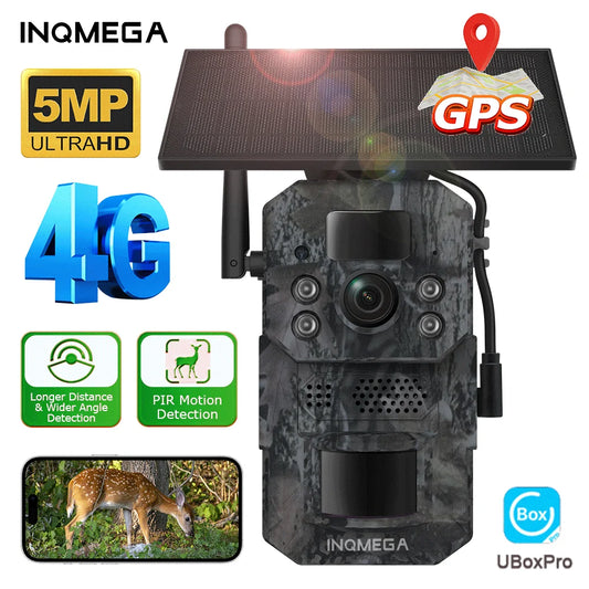 Hunting Trail Cameras 5MP With 940nm Infrared Night Vision Wild Camera Waterproof For Wildlife Monitoring and Scouting