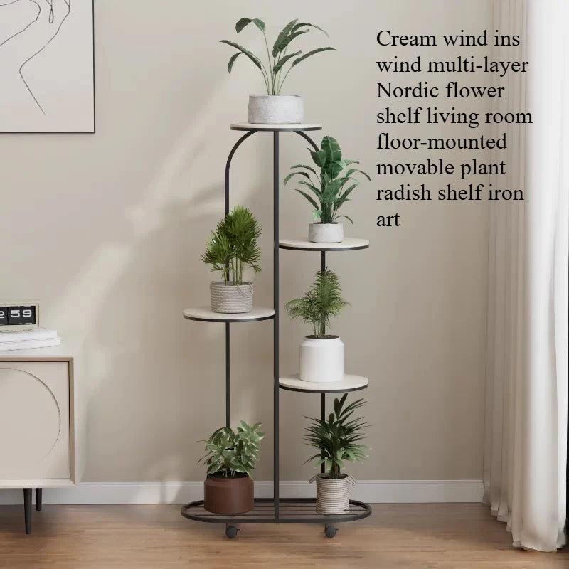 Front Porch Terrace Plant Shelf Indoor Tree Shaped Metal Roomplant Stand Mid Century Potting Estanteria Garden Furniture
