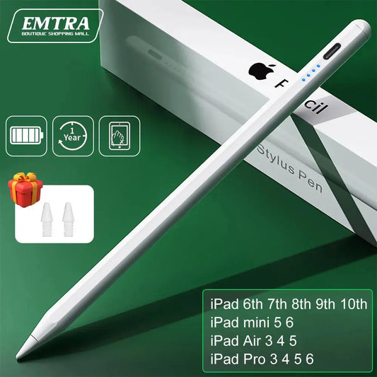 For Apple Pencil 2 1 Palm Rejection Power Display iPad Accessories iPad 2022 2021 2020 2019 2018 Pro 11 12.9 Air Mini Stylus Pen WardBoyzPROShop