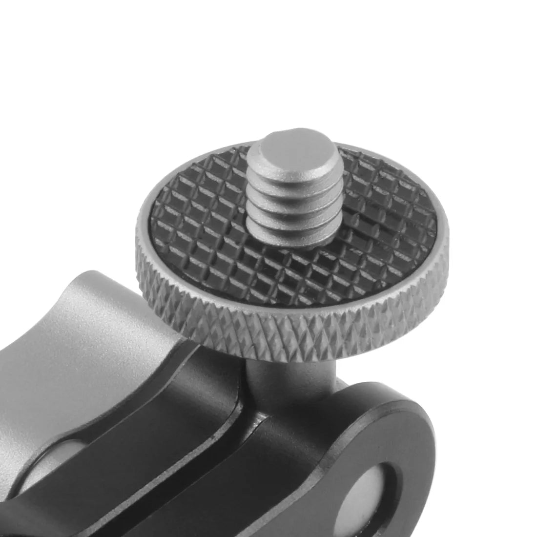 Dual Ball Head Magic Arm Swivel Mount Adapter with 1/4'' Screw for DJI OSMO360 for DSLR Camera Video Monitor Light Mic Bracket