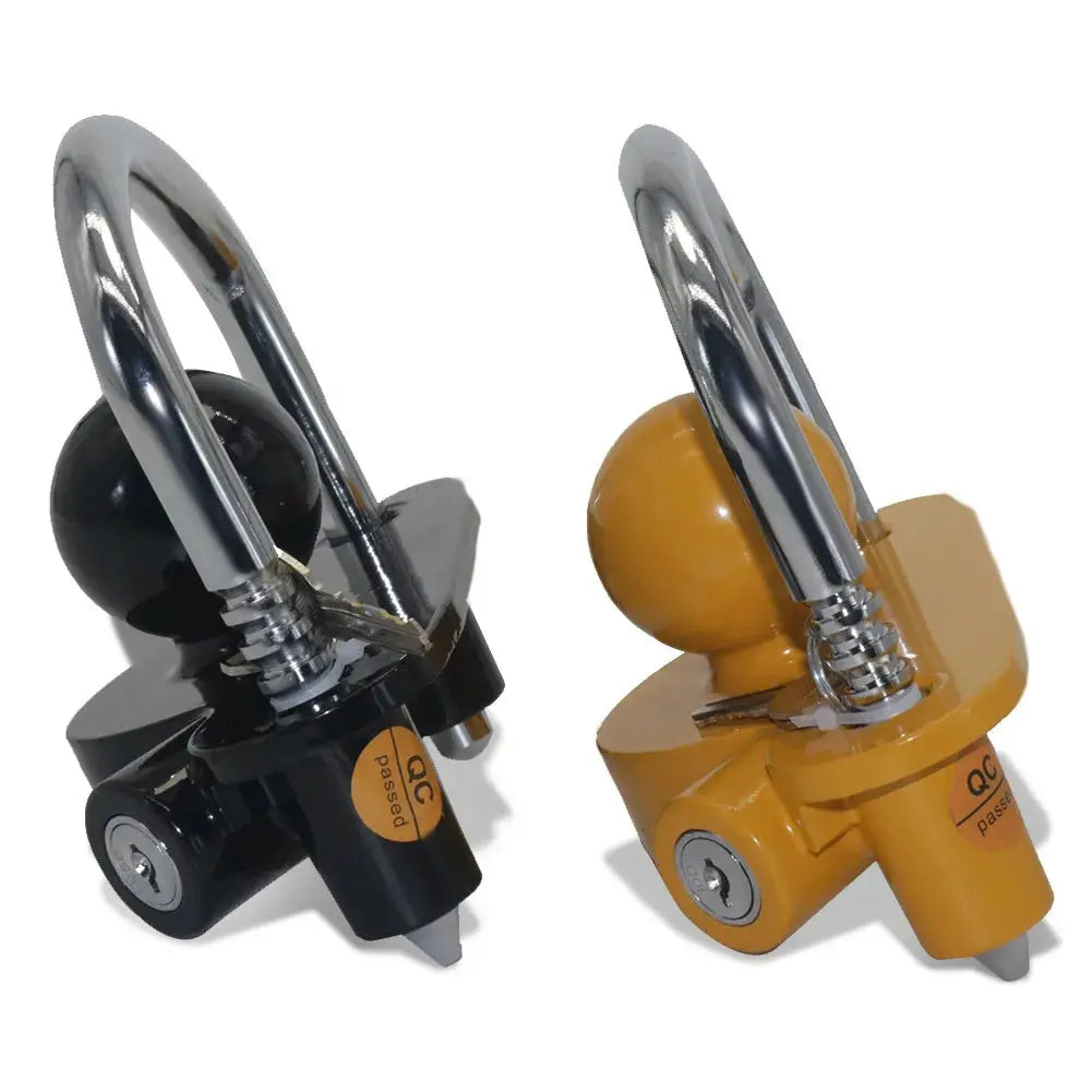 1 Pcs Universal Anti-Theft Lock Hitch Coupling Lock Trailer Parts Tow Ball Caravan Camping Anti Theft Trailer Accessories WardBoyzPROShop