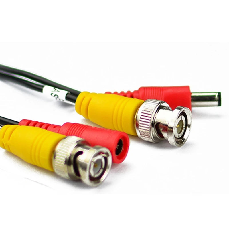 5-50M BNC+DC Connector 2 in 1 BNC CCTV Outdoor Cable Coaxial Video Power AHD Cameras For DVR System Security Surveillance Camera