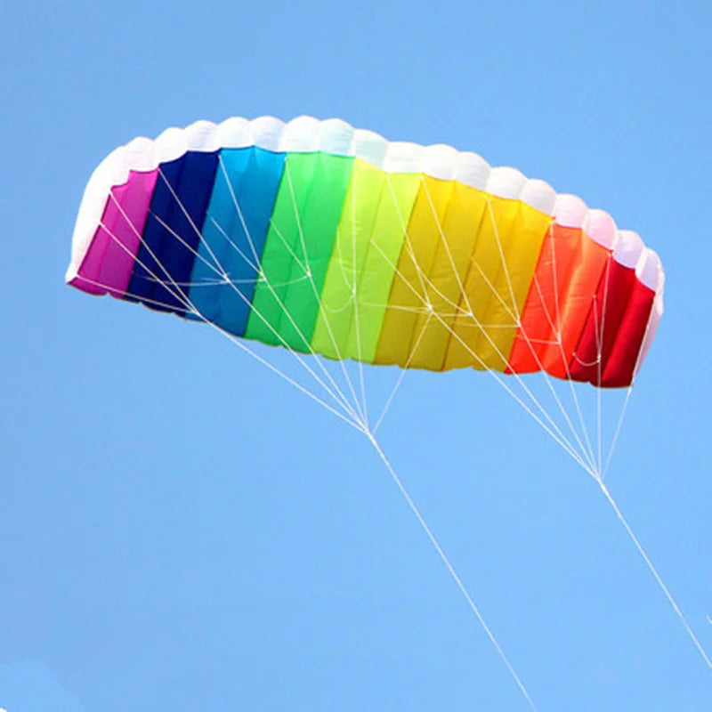 Large Dual Line Stunt Power Kites Parafoil Flying Kite Adults Surfing Trainer Beginner Kites Parachute Sports Entertainment toy