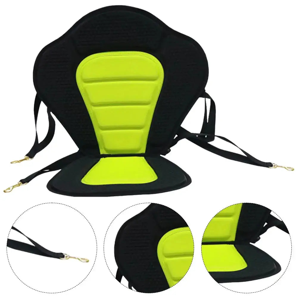 Kayak Paddle Board Seat Adjustable Stand Up Backrest Seat with Storage Bag Non-Slip Backrest Seat for Rowboats Fishing Canoeing WardBoyzPROShop