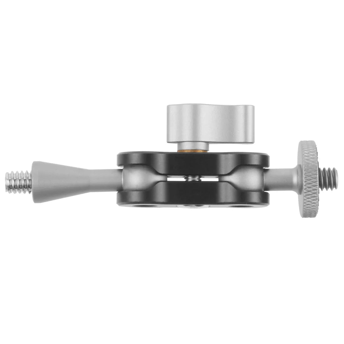 Dual Ball Head Magic Arm Swivel Mount Adapter with 1/4'' Screw for DJI OSMO360 for DSLR Camera Video Monitor Light Mic Bracket