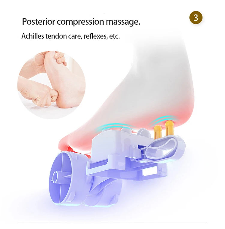 Foot Massager With Vibration, deep kneading, pressing, Acupressure Heating functions to relieve soreness in Legs Feet