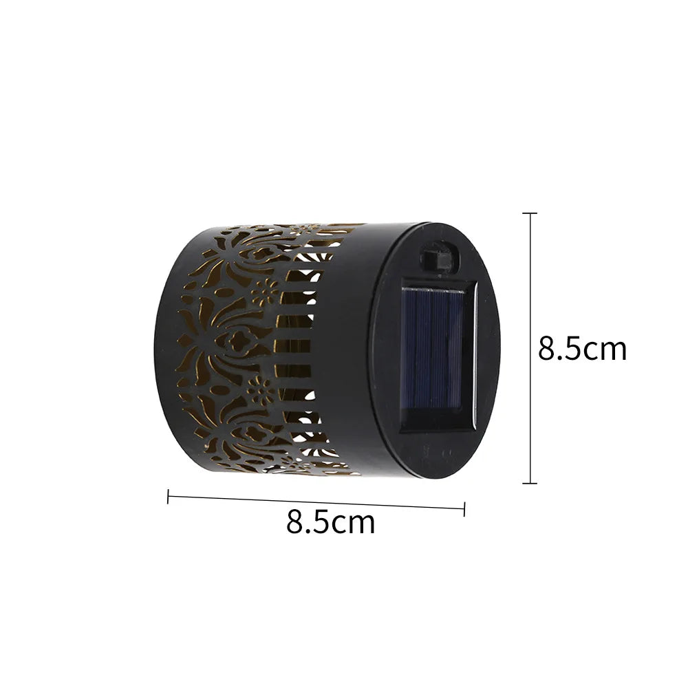 Solar Datura Fence Wall Lights Garden Decoration  Party Courtyard Decoration Solar Garden Light Garden Patio Walkway Decor