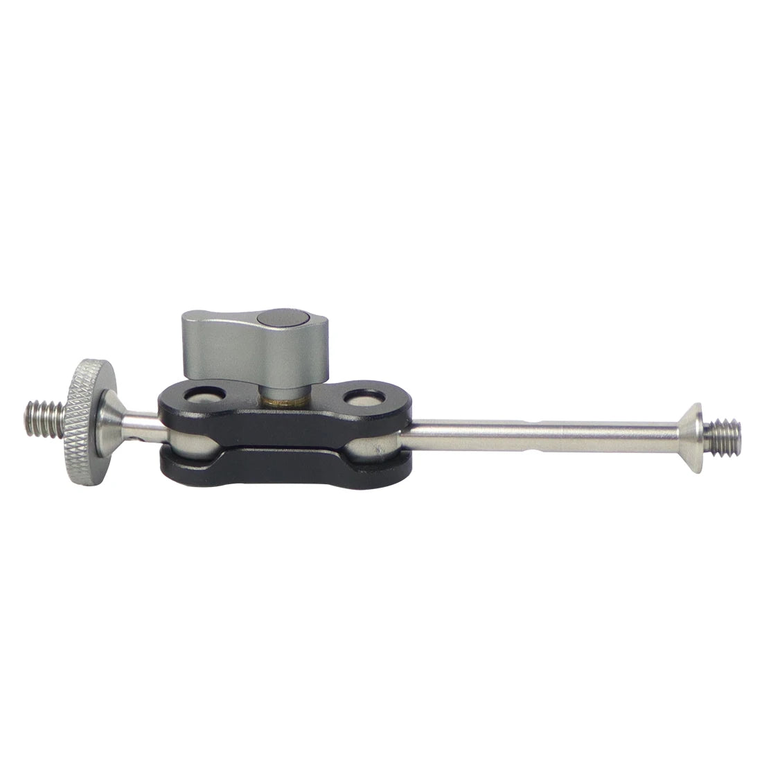 Dual Ball Head Magic Arm Swivel Mount Adapter with 1/4'' Screw for DJI OSMO360 for DSLR Camera Video Monitor Light Mic Bracket