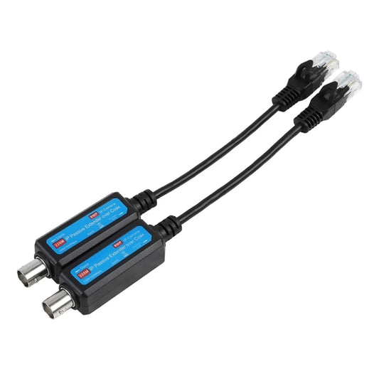 Networking IP Transmitter Coaxial to Ethernet Converter Adapter Pair for IP NVR Camera 10/100Mbps 220m 1080P 5MP 8MP