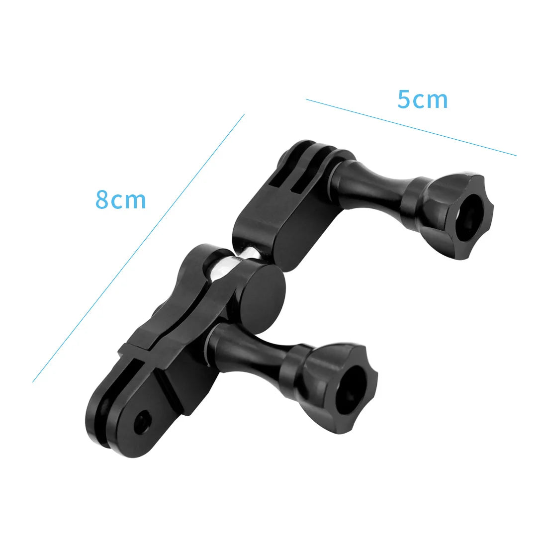 360° Rotation Ball Head Magic Arm for Gopro Osmo Insta360 Stand Monitor Light Mic Holder Tripod Adapter Helmet Extension Mount