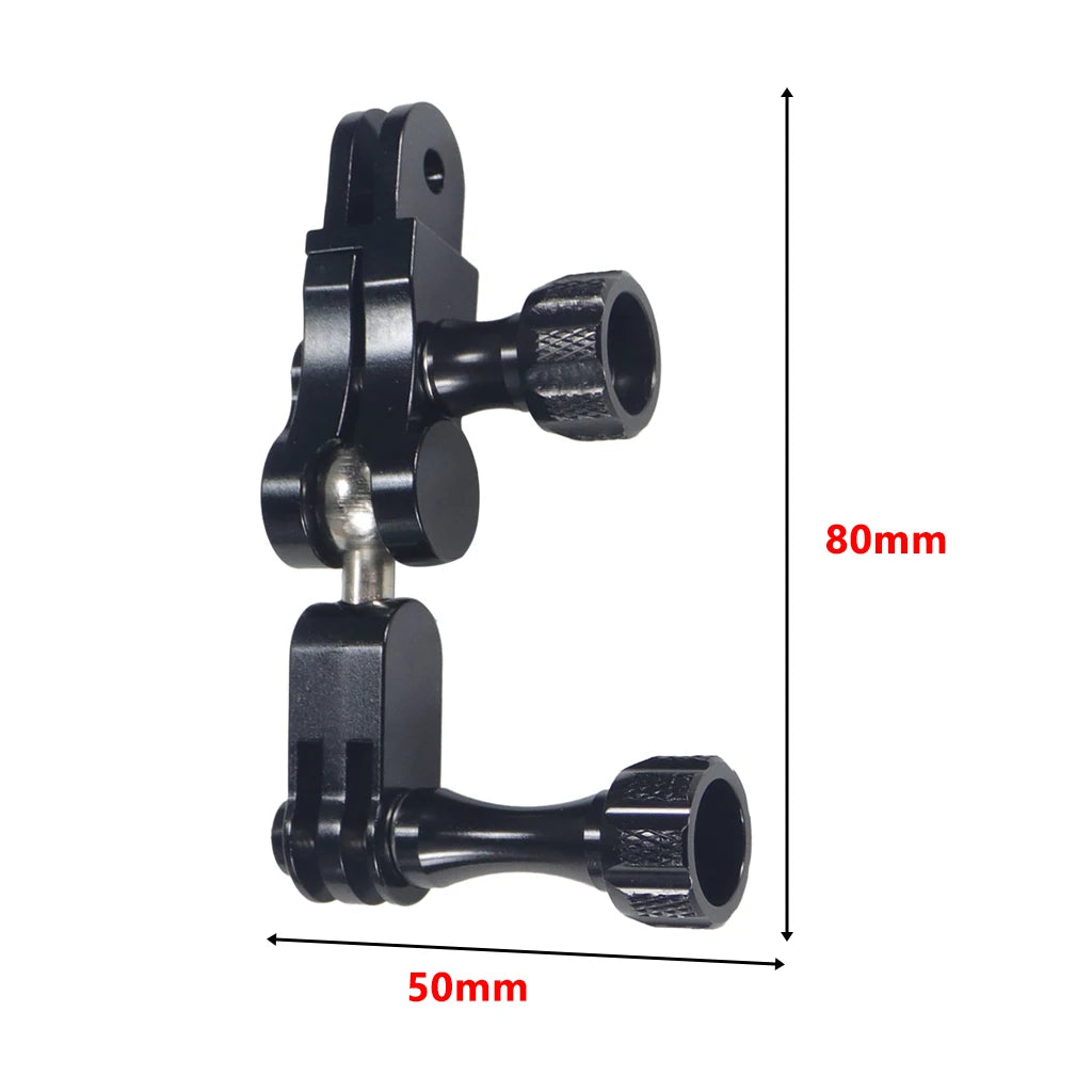 360° Rotation Ball Head Magic Arm for Gopro Osmo Insta360 Stand Monitor Light Mic Holder Tripod Adapter Helmet Extension Mount