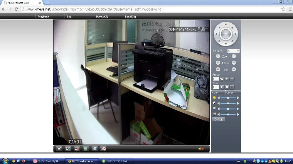 5MP POE IP Dome Camera with Audio Mic - Full Color RGB Day/Night Vision, 4MP HD, DC12V/48V POE, H.265, ONVIF, XMEYE Indoor Home