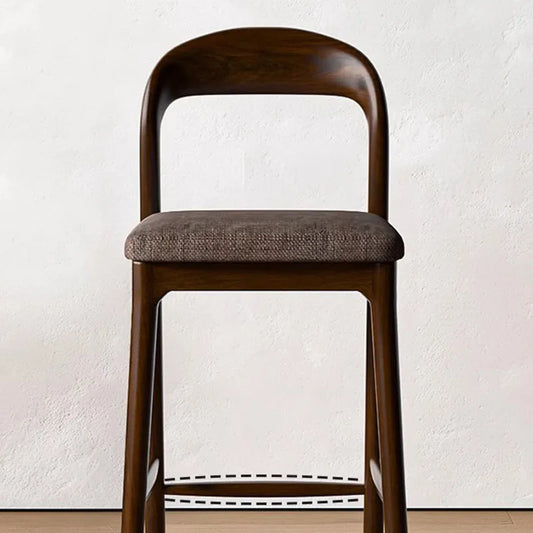 Wood With Back Bar Stools Balcony Modern Design Minimalist Office Barstools Relaxing Gaming Chaise De Bar Lounge Suite Furniture