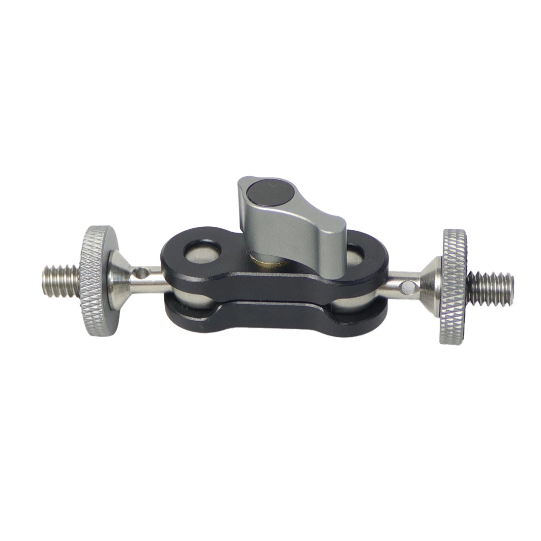Dual Ball Head Magic Arm Swivel Mount Adapter with 1/4'' Screw for DJI OSMO360 for DSLR Camera Video Monitor Light Mic Bracket