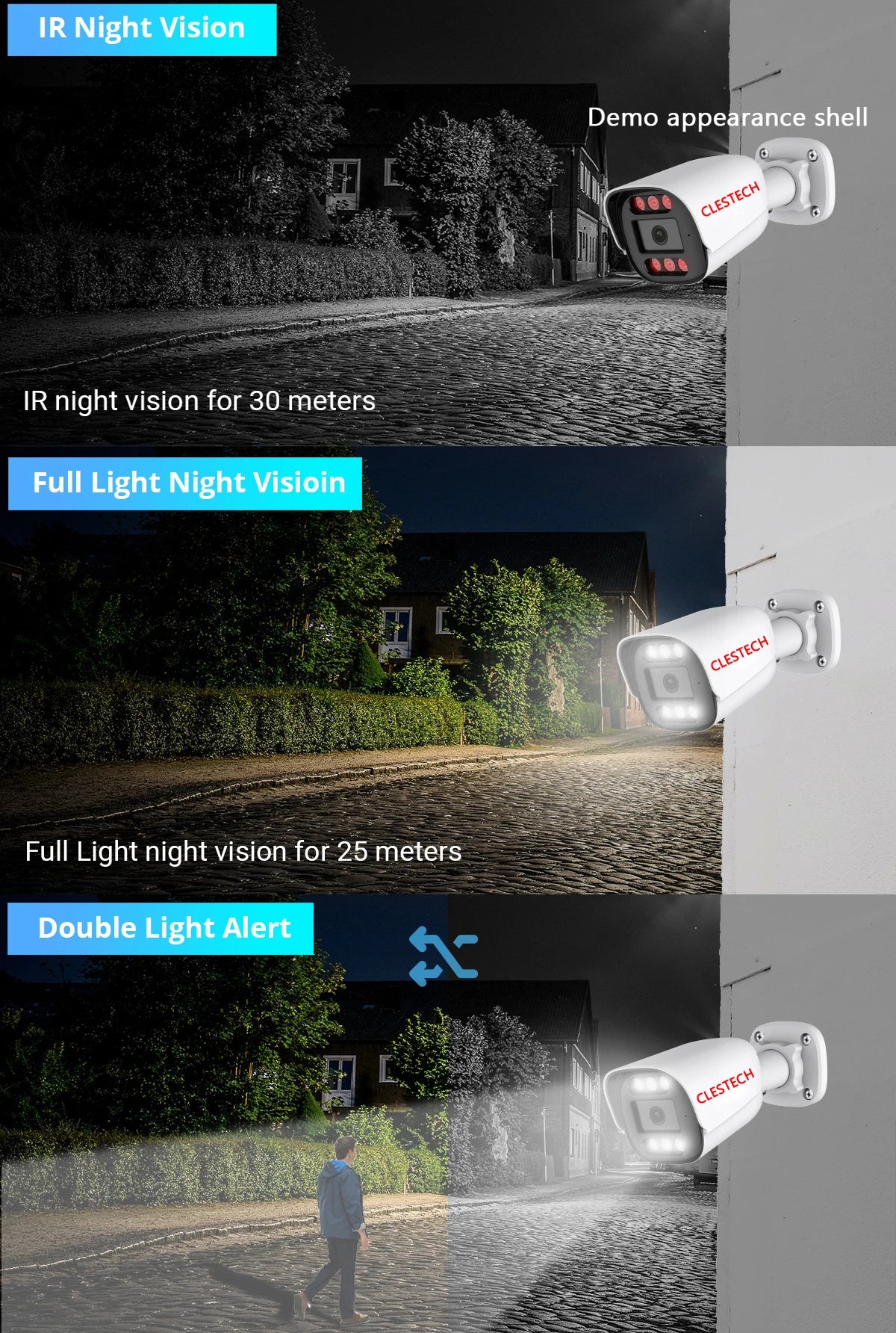 5MP/4MP AI POE Dome Camera - Full Color & Infrared Dual Light, Built-in Mic, RTSP, XMEYE, Semi-ball Design for Home Security