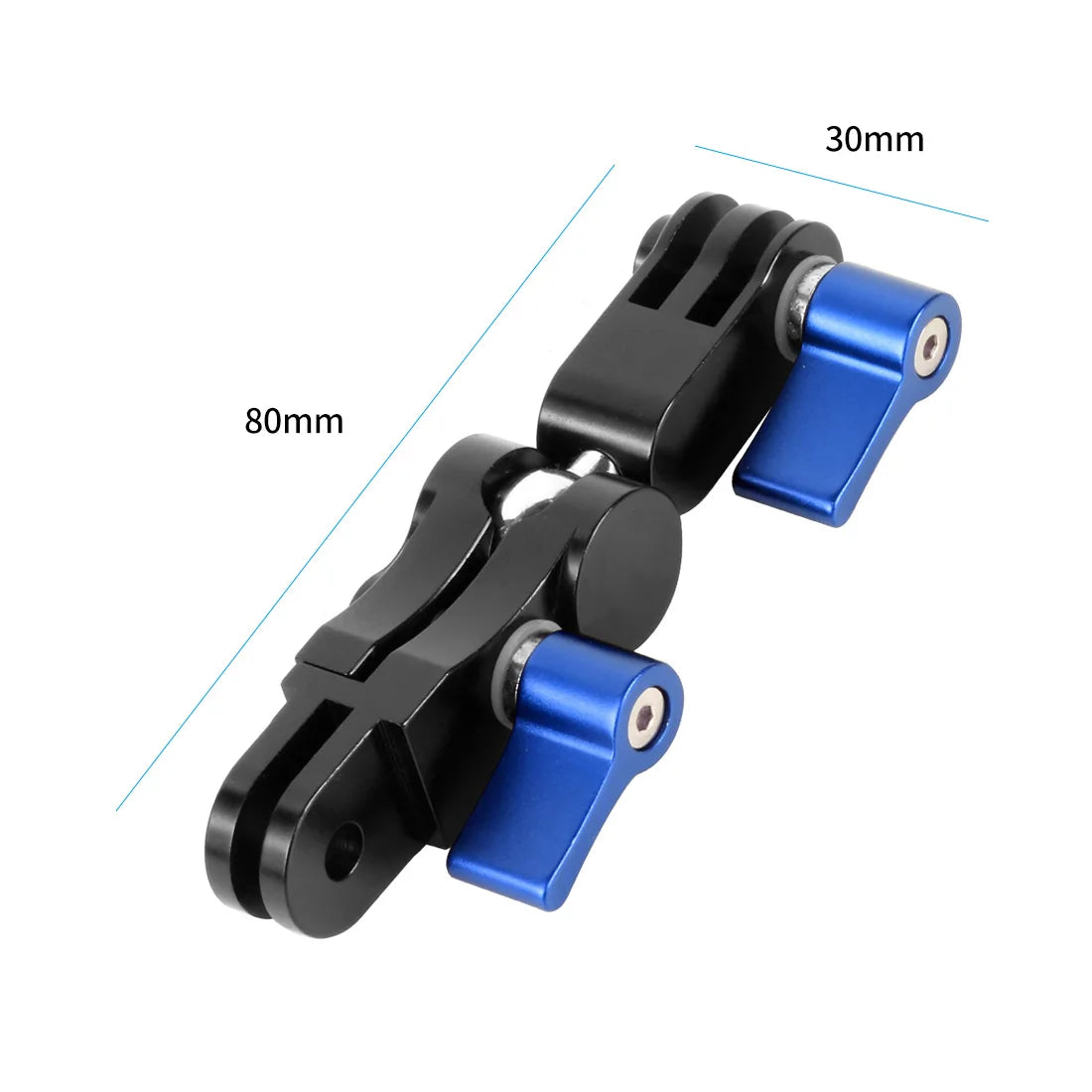 360° Rotation Ball Head Magic Arm for Gopro Osmo Insta360 Stand Monitor Light Mic Holder Tripod Adapter Helmet Extension Mount