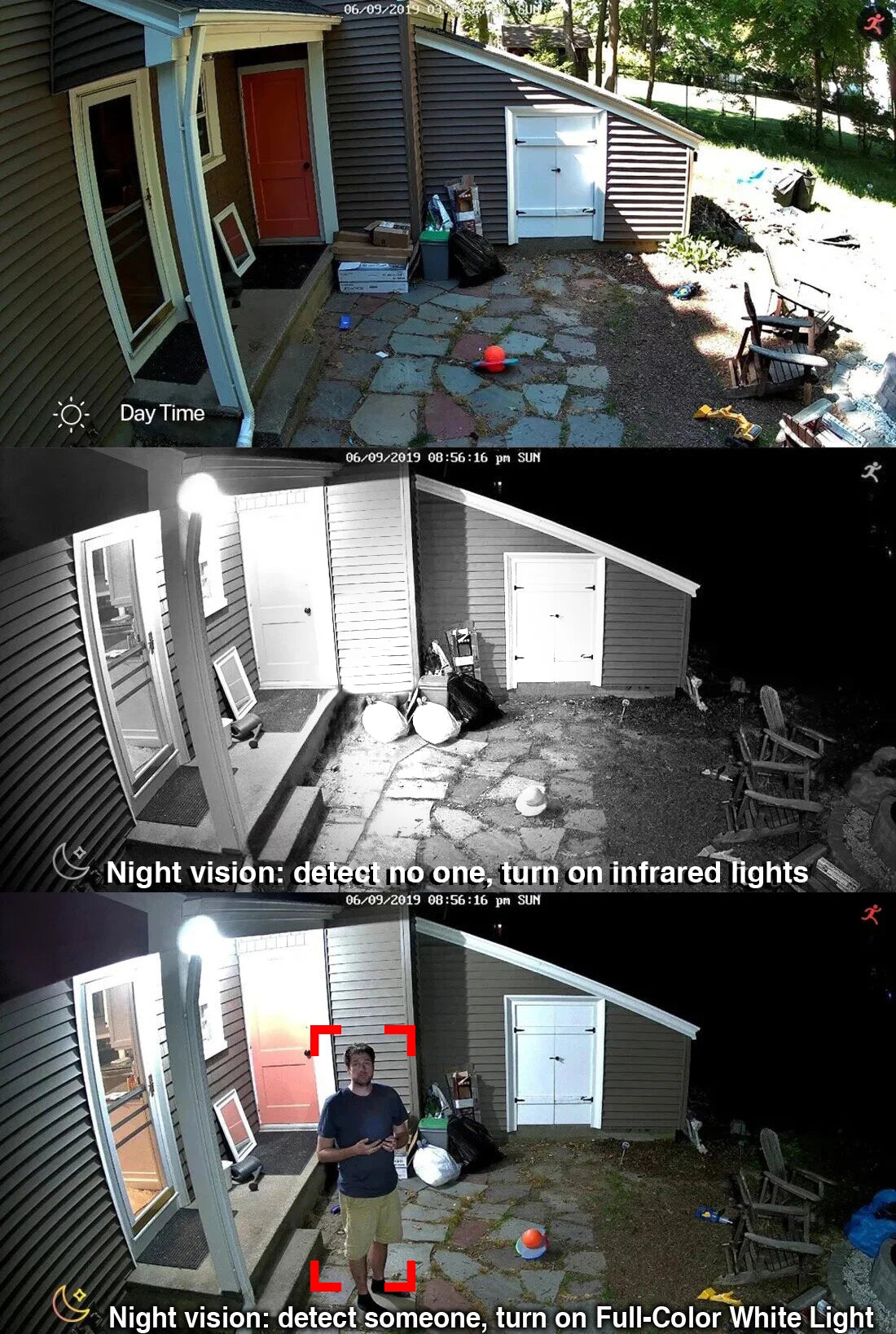 5MP/4MP AI POE Dome Camera - Full Color & Infrared Dual Light, Built-in Mic, RTSP, XMEYE, Semi-ball Design for Home Security