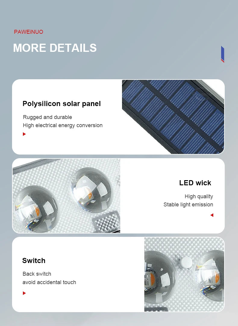 Super Bright Solar Lights RGB and Warm White Solar LED Step Lights Outdoor Fence Wall Lights IP65 Waterproof Decor Solar Lamps