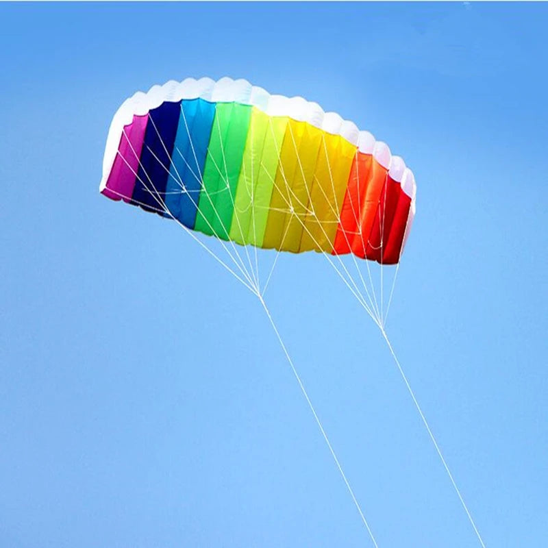 Large Dual Line Stunt Power Kites Parafoil Flying Kite Adults Surfing Trainer Beginner Kites Parachute Sports Entertainment toy