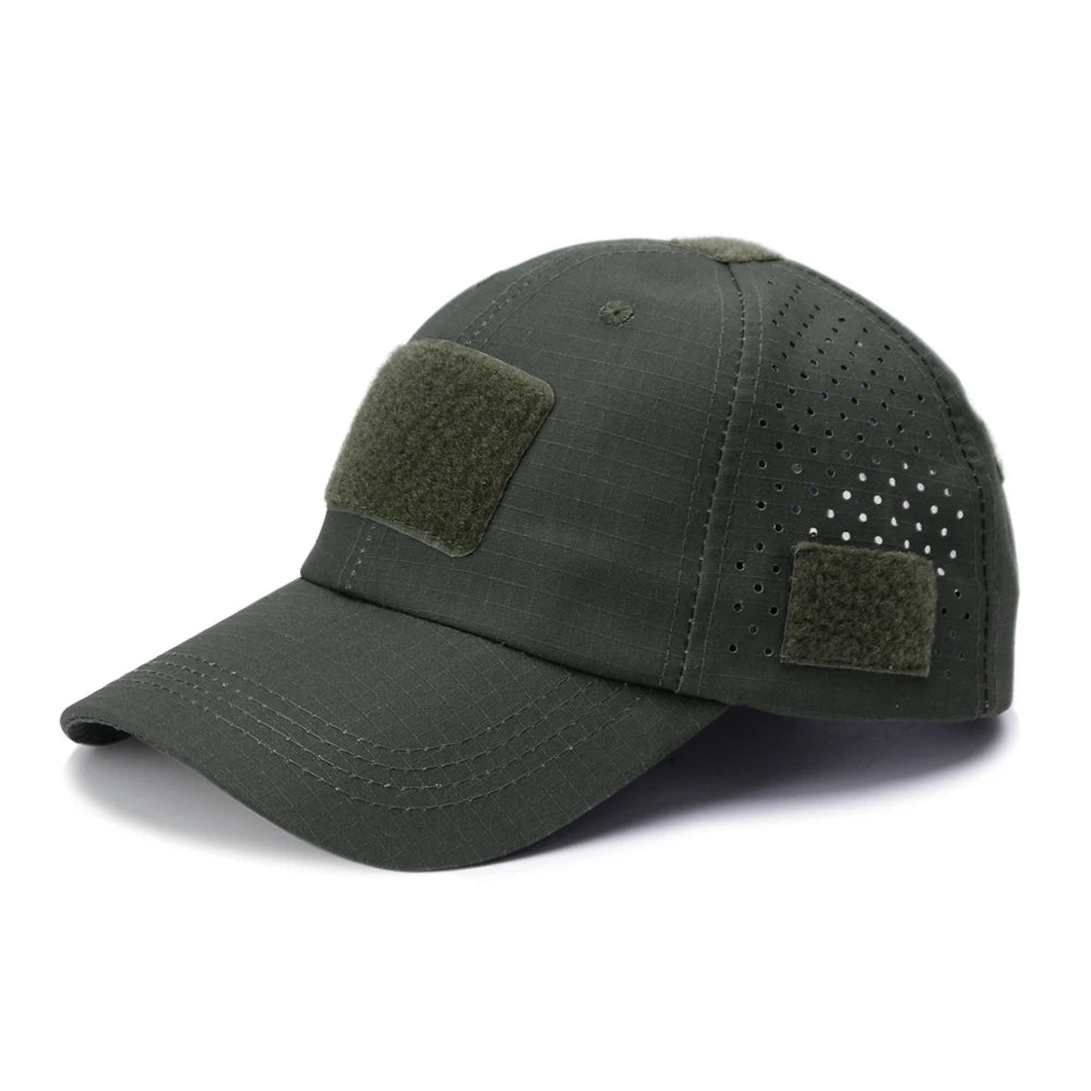 Unisex Camouflage Outdoor Baseball Cap Breathable Sun Protection Hat For Hunting Hiking Running Fishing Camping