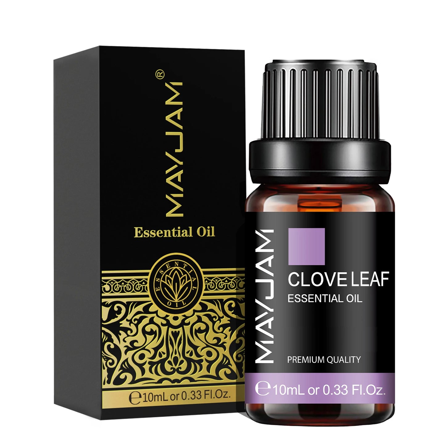 MAYJAM 10ML Lavender Lemongrass Jasmine Vanilla Eucalyptus Rose Lemon Essential Oil For Humidifier Diffuser Candle Making